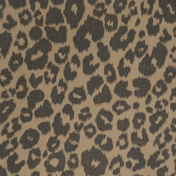 Sanctuary Pant Women 27 Leopard Print Standard Surplus Side Tuxedo Stripe Skinny - Picture 12 of 13